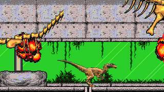 Jurassic Park Sega Genesis Ending (Raptor)