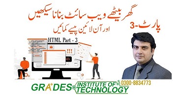 Web Development Part 3 | HTML Hyperlink & Tables