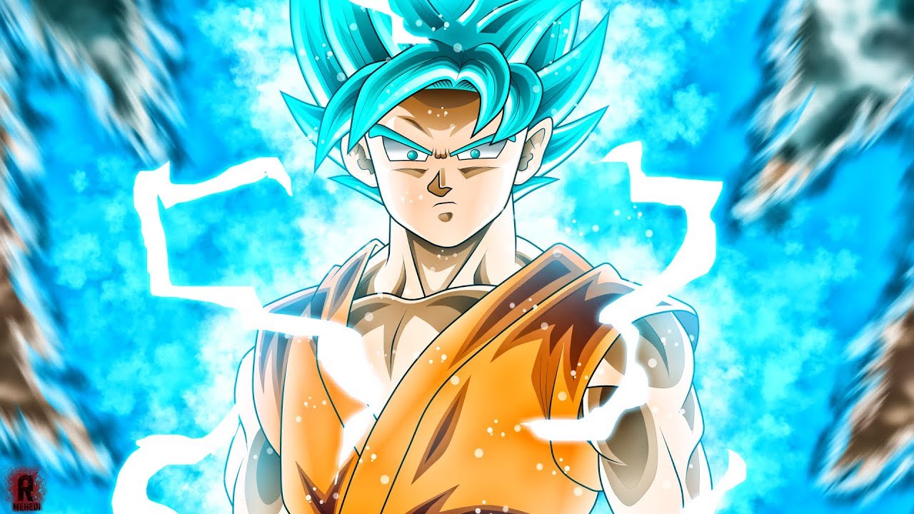 Goku Blue, dbz, dios, dragon ball super, ssj blue, super sayayin