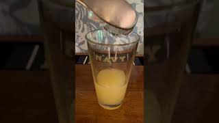 Pineapple Upside Down Shot ❤️🍍🥃#easycocktails #shots #upsidedowncake  #cocktails