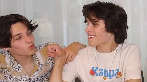 chris being overly flirtatious towards matt
