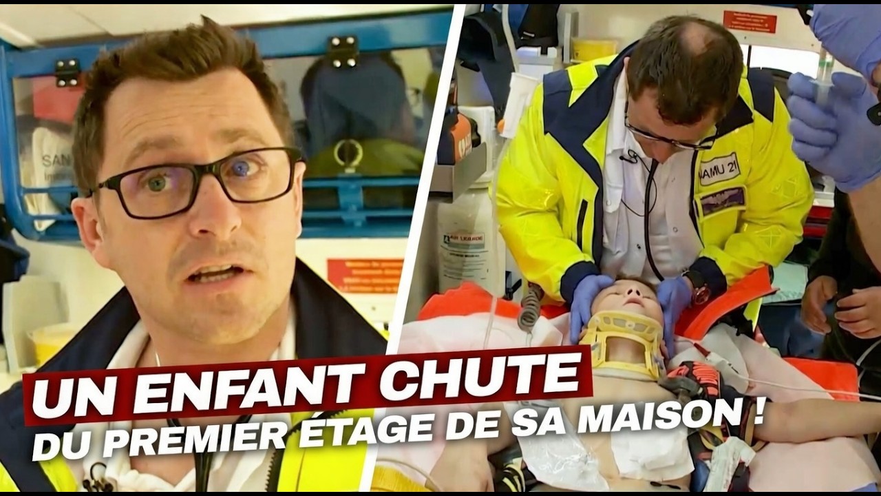 Un enfant chute du premier étage, l’intervention rapide des secours de Dijon | Enquête Choc