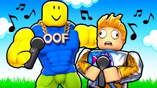 I BECAME THE NUMBER ONE RAPPER IN ROBLOX RAP BATTLE SIMULATOR