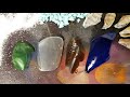 Checking the Sea Glass!!!  (Opening the Rock Tumbler)