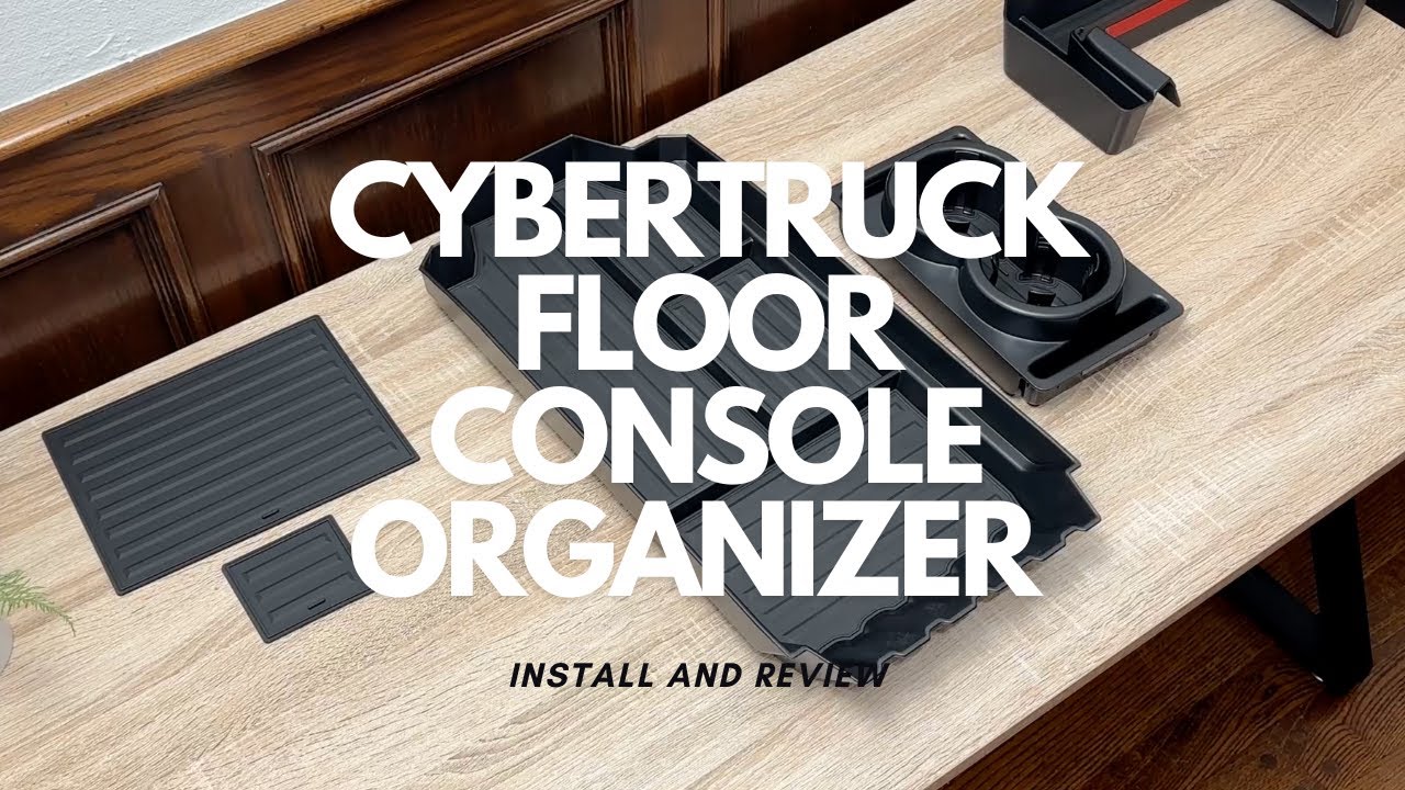 Ultimate Floor Console Organizer With Cup Holder By BESTEVMOD