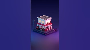 Viewport vs render of my best 3D artworks! #3dart #3dmodeling #blender3d
