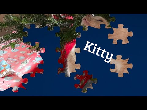 Puzzle online #8 - Christmas Kitty