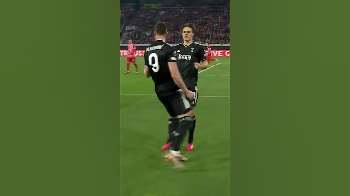 ⚫️⚪️ ¡La Juve se adelanta, así definió Vlahovic! 🏆 #europaleague