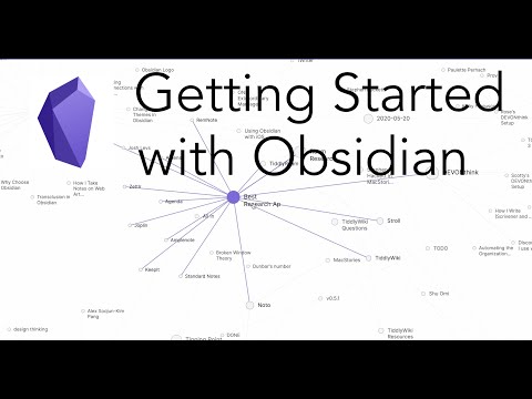 Getting Started with Networked Thought in Obsidian