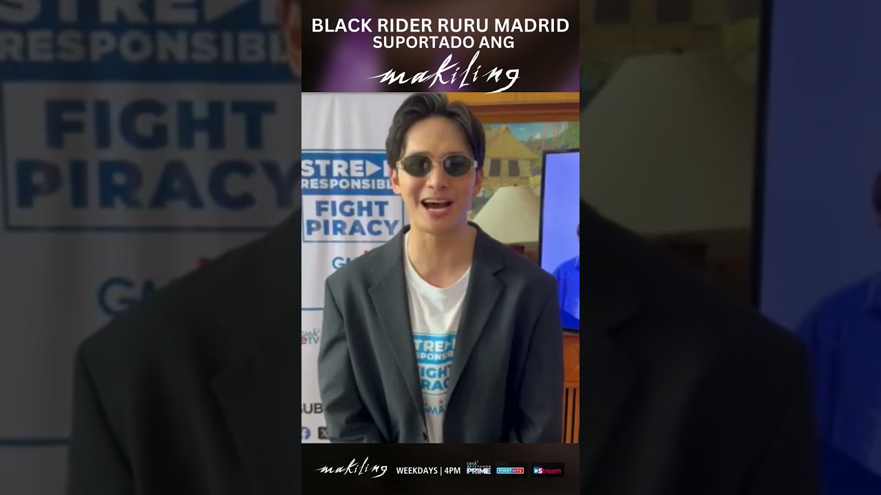 BLACK RIDER STAR RURU MADRID, SUPORTADO ANG MAKILING! | Makiling