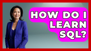 How Do I Learn SQL? - Emerging Tech Insider