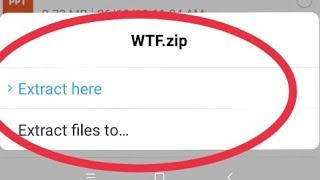 How To Documents Zip Rar Files Extract Here In Redmi Note 5 Pro screenshot 5