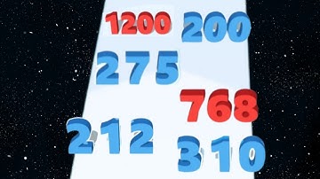 Number Run Mastar Game | ASMR | Mobile Gameplay | New updates|