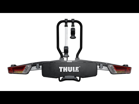 THULE Fahrrad-Kupplungsträger Thule EasyFold XT 2 Black/Aluminium schwarz