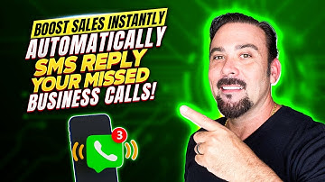 Missed Text Call Back - Boost Sales Instantly: Auto SMS Reply Missed Calls!