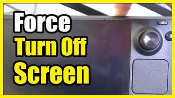 How to Force Turn Off Frozen or Stuck Steam Deck Screen (Easy Method)