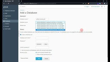 Hướng dẫn tạo database trên hosting Window iNET