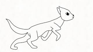 lil cat run cycle! (test, not very good)