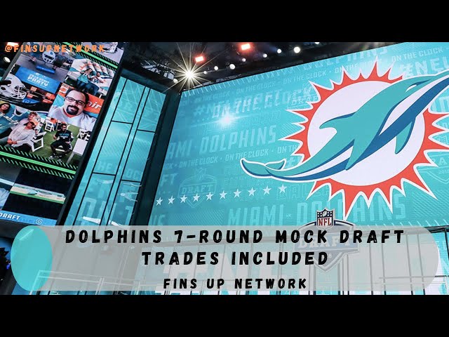 Miami Dolphins Mock Draft 2023 - 7 Rounds