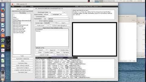 PEBL Tutorial on creating a simple experiment:  Episode 1