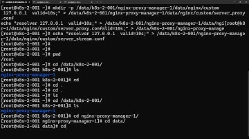 23 02 11, ken 11916, 25강, nginx-proxy-manager 설치하기전에, 서비스명으로 포워딩 할수있게 하는 준비작업, 2부, 작업