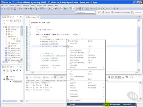 VTC Player   Advanced Java Programming Java SE 7, Generics   Subtyping