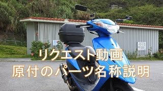 初心者講座１８：原付のパーツ名称について【HMC】