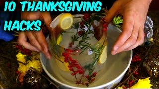 10 Thanksgiving Food Life Hacks