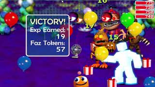 FNAF WORLD - GETTING 200000 FAZTOKENS ON 1 SAVE FILE!!!!! screenshot 1