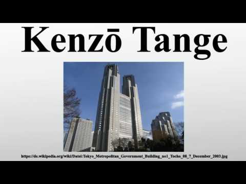 Video: Kenzo Tange yog tus kws kes duab vajtse yav tom ntej