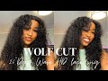 WOLF CUT ON 26&quot; DEEP WAVE HD LACE FRONTAL WIG 😱💇🏽‍♀️🐺 | ft. VSHOW HAIR 💕