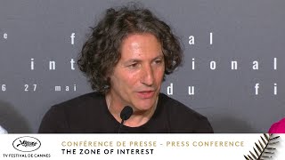 The zone of interest  Press conference  EV  Cannes 2023