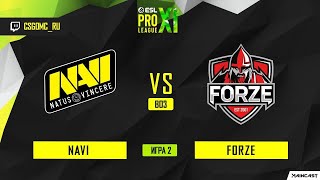 NAVI vs ForZe (Игра 2) BO3 | ESL PRO LEAGUE SEASON 11