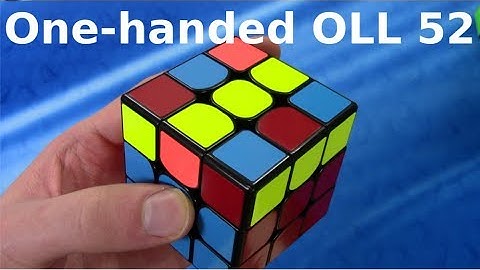 [#52] One-handed full OLL Fingertricks and Tutorial