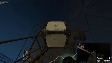 [Least Portals] Portal 2 Co-op Propulsion Crushers in 0 portals WR - by empireboy2000 and Dipoursan