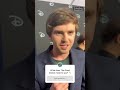 Freddie highmore on season 6 of the good doctor  abc upfronts 2022