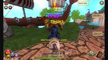 Wizard101 walkthrough part 8 - Balmur Goldpaws etc..wmv