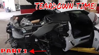 Rebuilding a Wrecked 2017 Corvette ZO6 Part 2 ll Budget Rebuilds