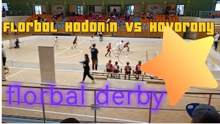 FLORBAL HODONÍN VS TJ SOKOL HOVORANY | florbalové derby elévů