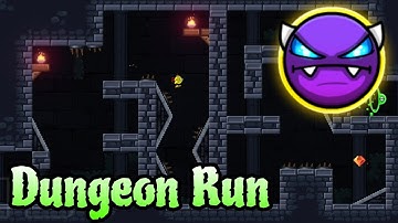 Dungeon Run by Destriv 100% (Platformer Easy Demon) - Geometry Dash 2.2