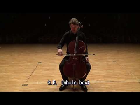 Video 2.2: Open strings, use of half notes and whole notes, dividing the bow