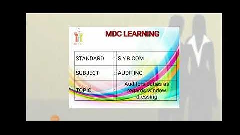 S. Y. B. Com. l auditor