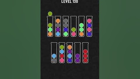 Ball Sort Puzzle Walkthrough Gameplay - Level 130