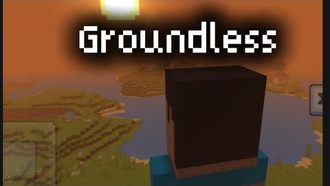 Minecraft, But If I Touch the Ground, the Video Ends