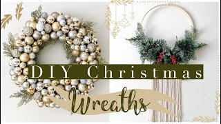 DIY Christmas Wreath | Holidays DIYs | Mariam Hamdoun