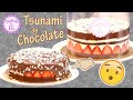 Pastel Tsunami de chocolate / Pastel de chocolate con efecto Tsunami / Tsunami cake
