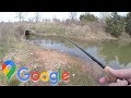 1 HOUR Google Maps FISHING Challenge