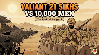 When the Valiant 21 Sikhs Battled 10,000 Men  |  History In a Nut Shell