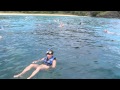 Angélica mergulhando na Praia do Sancho, a mais bonita do Mundo - Fernando de Noronha/PE.