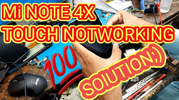 Mi REDMI NOTE 4X TOUCH NOT WORKING SOLUTION 💯